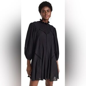 Isabel Marant Isma Mini Dress Black NWT